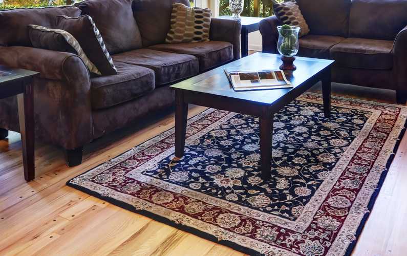 Can my rugs be cleaned in my house?