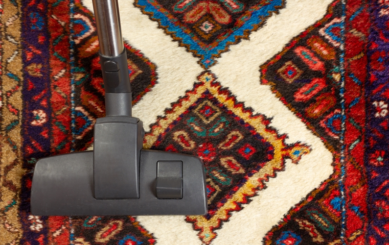 Vacuum an Oriental Rug