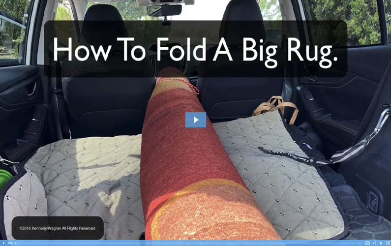 How To Fold A Big Rug